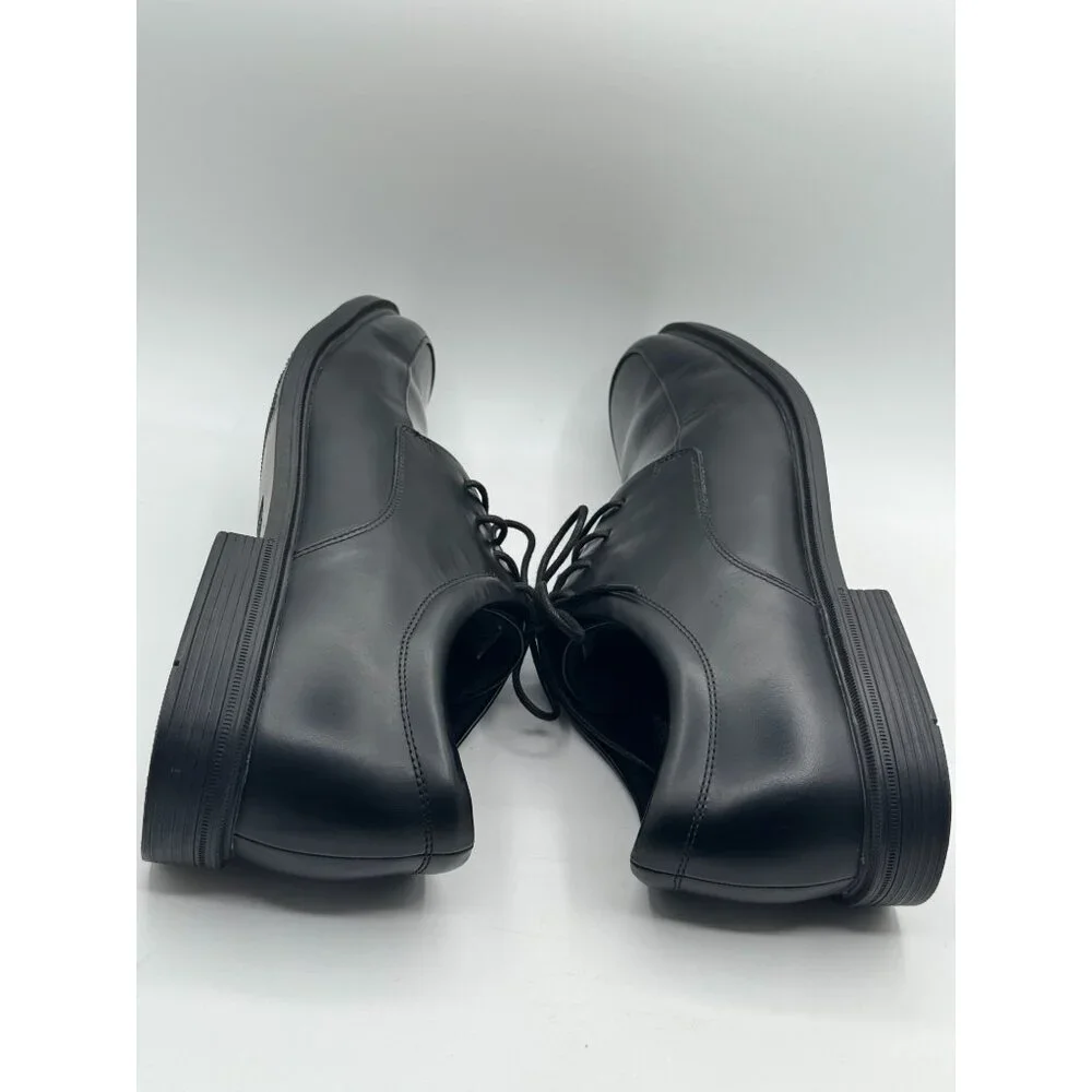Rockport oxfort black leather mens lace up medium size 13 - Picture 6 of 10